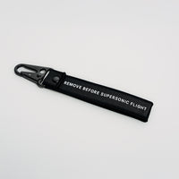 Remove Before Supersonic Flight Utility Clip
